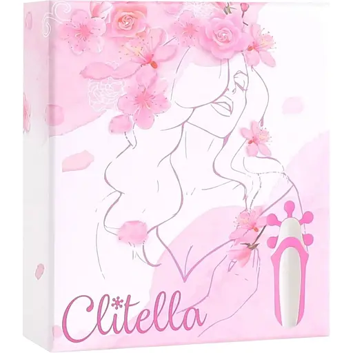 Стимулятор с имитацией оральных ласк FeelzToys Clitella Oral Clitoral Stimulator Pink