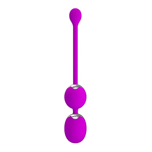 Вагинальные шарики Pretty Love Werner Kegel Ball, 20.5 см, фиолетовый - фото 3