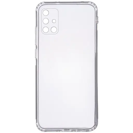 TPU чехол Epic Transparent 1.5mm Full Camera для Samsung Galaxy A51 Бесцветный (прозрачный)