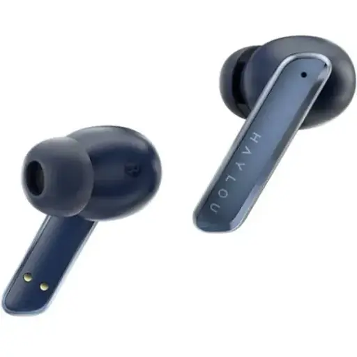 Наушники TWS Haylou W1 dark blue RU - фото 3