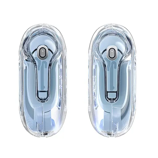 Навушники бездротові Acefast TWS T8 вакуумні блакитний - фото 5