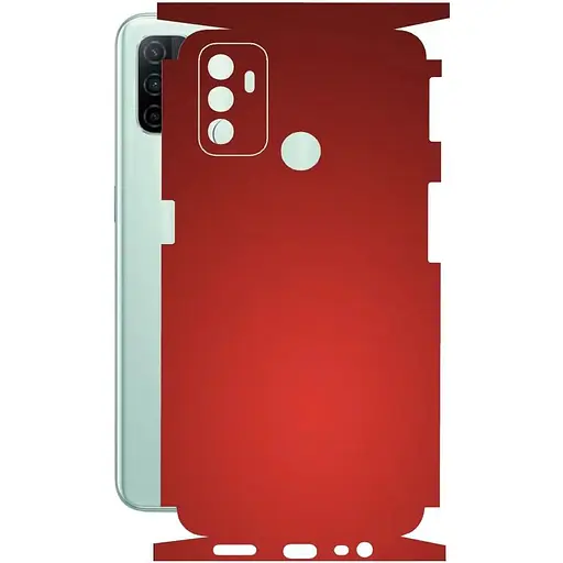 Захисна плівка StatusSKIN для Oppo a32 Корпус Вініл червона матова - фото 1