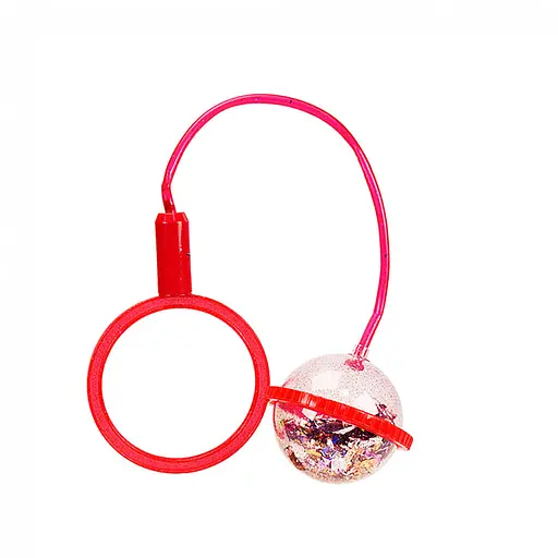 Скакалка на ногу SA 1003, на блістері (6974815661302) червоний - фото 1