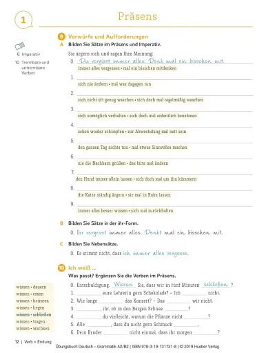 Ubungsbuch Deutsch Grammatik A2/В2 - фото 4