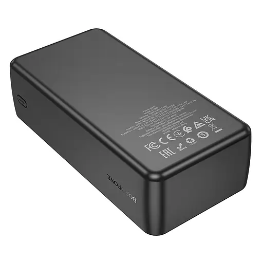Портативний ЗП Power Bank Borofone BJ56B Graceful 22.5W+PD20W 30000 mAh Black - фото 3