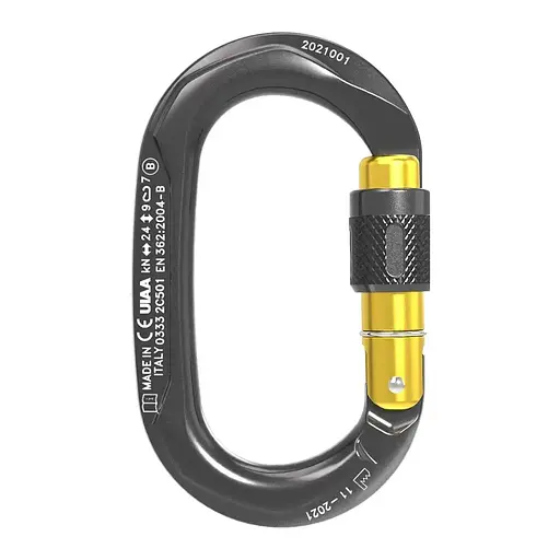 Карабін Climbing Technology Oval OVX SG Grey (1053-2C50100 SHG) - фото 2