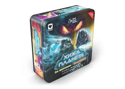 Настільна гра Igames Хижа планета. За обріями & Притулок (Not Alone. Exploration & Sanctuary) (метал) (укр.) + унікальне промо! (ВР_ХПЗОП)