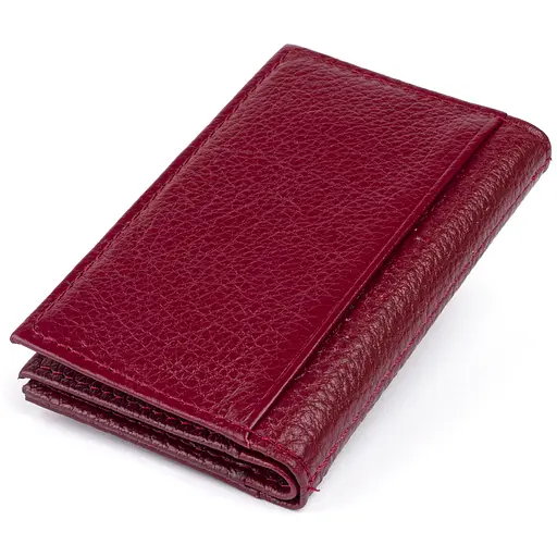 Женский кожаный кошелек-визитница ST Leather 10х6.5х1 см acs0015958 - фото 2