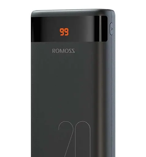 Внешний аккумулятор Romoss 20000 mAh Ares 20PF (PAS20-272-2133H) - фото 2
