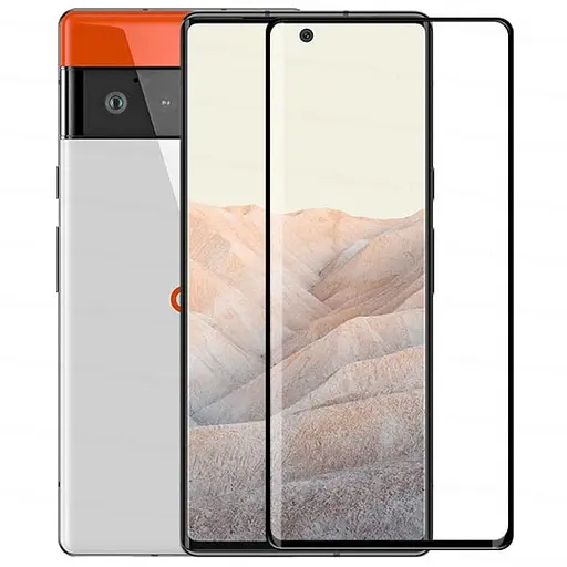 Захисне скло DK для Google Pixel 6 3D Full Glue 013179 black