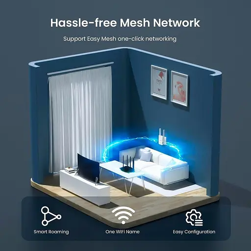 Ретранслятор Wi-Fi сигналу Tenda A23 [128314] - фото 10