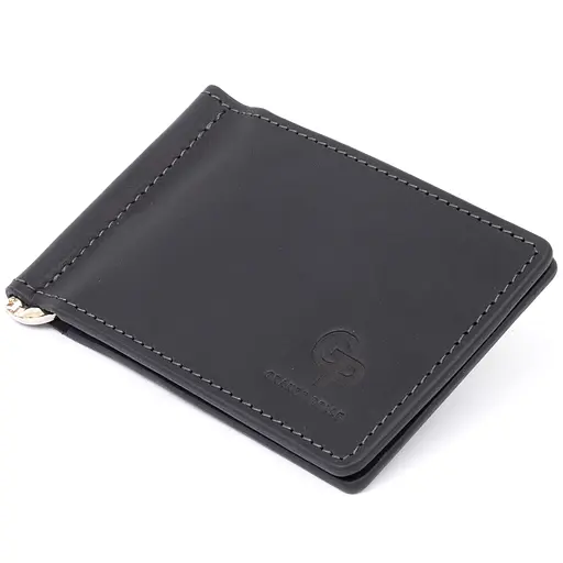 Кожаный портмоне Grande Pelle 12х8х0.5 см acs0014764 - фото 1