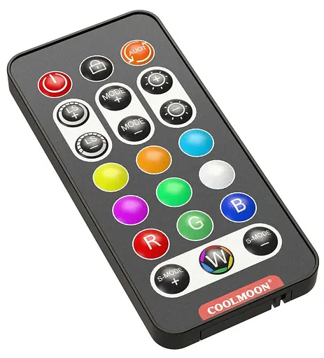 Контролер Coolmoon SK1 BLACK ARGB 3PIN to SATA з пультом (SK1 BLACK) - фото 11