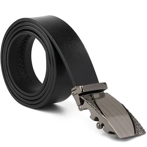 Ремінь шкіряний Vintage чоловічий 115х3,4 см acs0014790 - фото 4