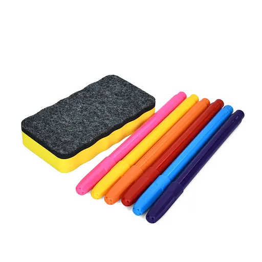 Мольберт-дошка двостороння Bambi Y1029, стільчик, аксесуари, складаний, Розміри (ШхГхВ): 62x45.6x78.5/96 см, Білий - фото 6