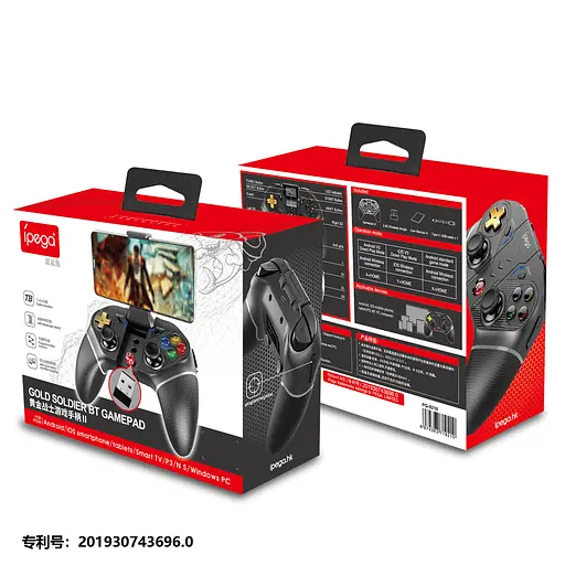 Игровой контроллер iPega golden warrior PG-9218 BT5.0 2.4G Android iOS TV PC - фото 6