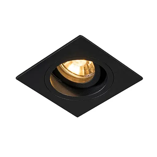 Точковий світильник Zuma Line 92704 CHUCK DL SQUARE BLACK - фото 1