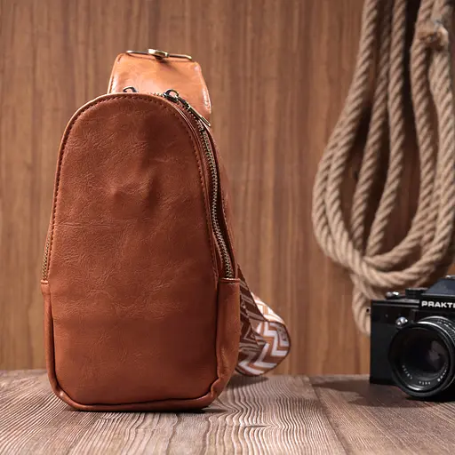 Сумка Vintage через плечо из экокожи 13х23х7 см sum0026984 - фото 9