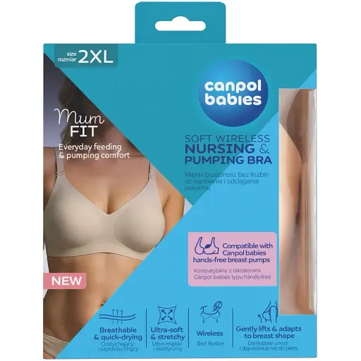 Бюстгальтер Canpol babies для грудного вскармливания и сцеживания 2XL (78/017) - фото 5