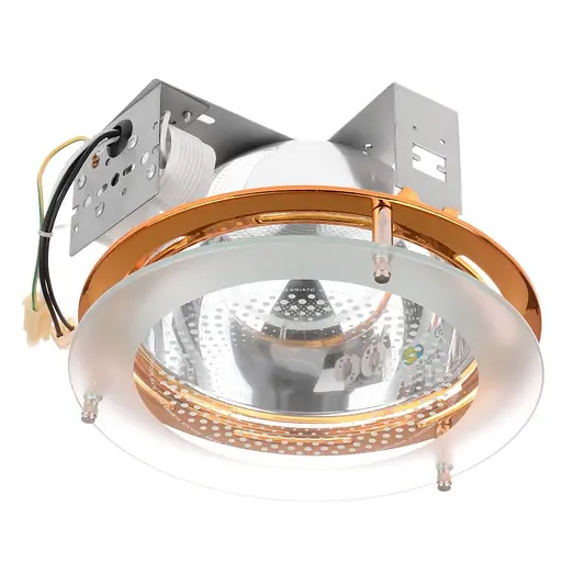 Светильник Downlight потолочный Brille 166020 DL-02 PB/2x26W врезной