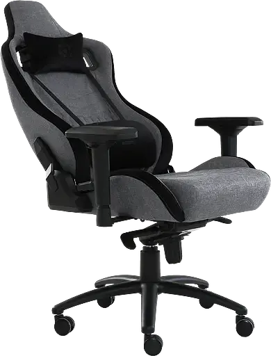 Геймерское кресло GT Racer черное с серым (X-0712 Shadow Gray/Black) - фото 5