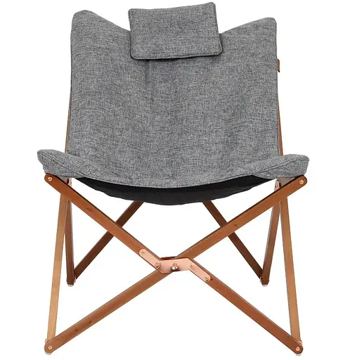 Кресло раскладное Bo-Camp Bloomsbury M Grey (1200369) (DAS302725) - фото 2