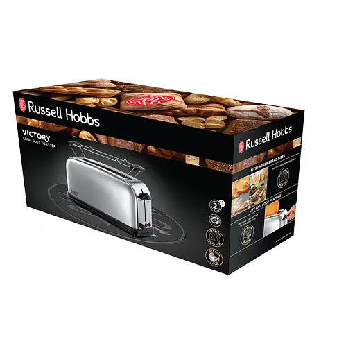 Тостер Russell Hobbs Chester Long Slot 2 Slice 23510-56 - фото 2