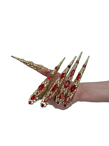 Когти в камнях Cristal, в наборе 5 шт - фото 1