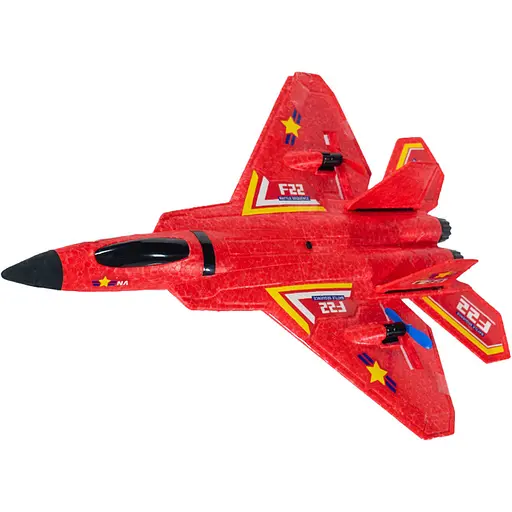 Літак на радіокеруванні SCHE HW32 F22 Fighter Red