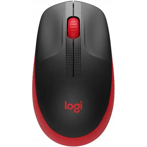 Мышка Logitech M190 Wireless, Full size, Red - фото 1