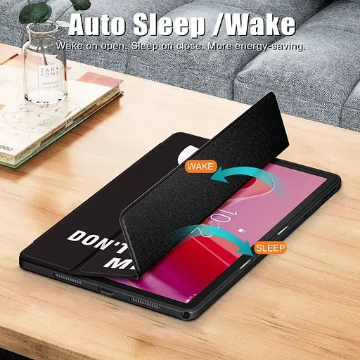 Чехол TPUCristal Pen holder Lenovo Tab M11 Xiaoxin Pad 2024 11 Dont Tuch My Tab - фото 2