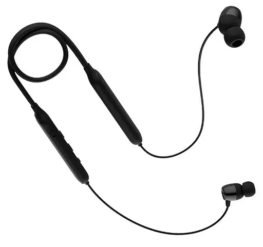 Бездротова Bluetooth стерео гарнітура Remax RB-S17 вакуумна Black - фото 5