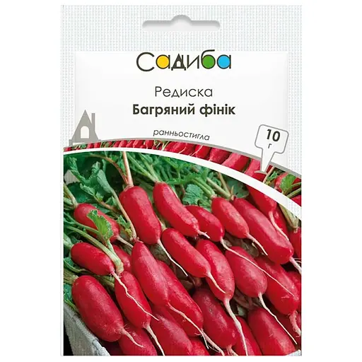 Насіння редиски Садиба Багряний фінік 10 г 