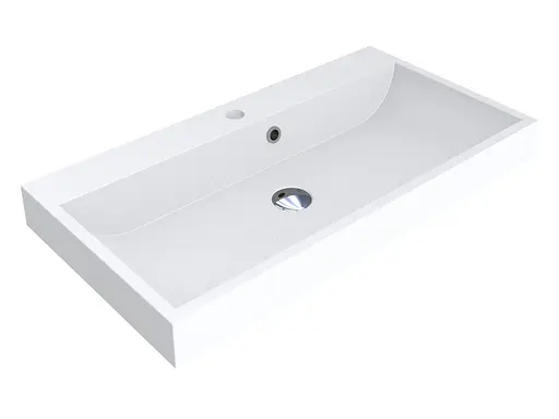 Умивальник Miraggio Varna 800 mirasoft 0001027, Білий матовий - фото 2