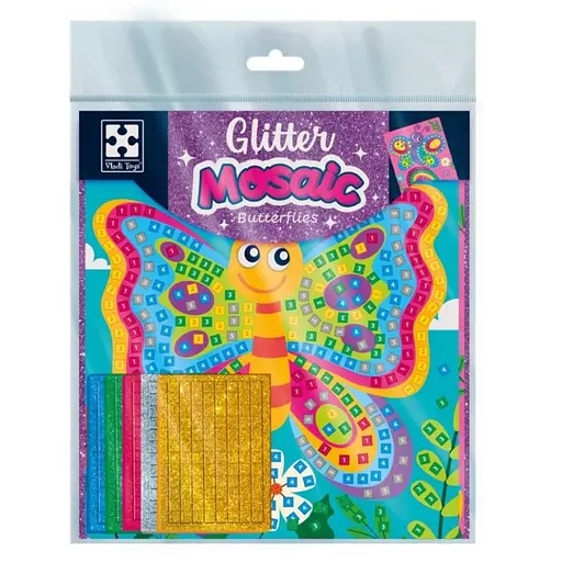Набор для творчества со сверкающей мозаикой "Бабочки" VT4511-15