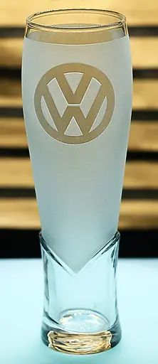 Пивний крафтовий келих 440 мл з гравіюванням Фольксваген Volkswagen подарунок для автолюбителя  кухоль для пива - фото 1