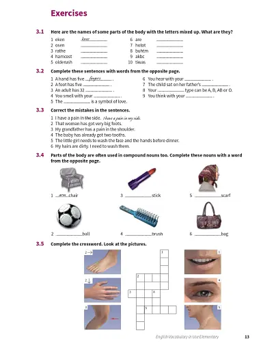 English Vocabulary in Use Elementary Book with Answers. Vocabulary Reference and Practice (3rd Edition) - фото 9