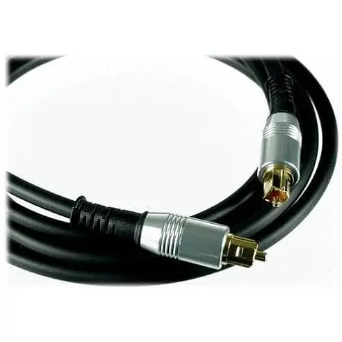 Оптико-звуковой кабель Atcom Toslink JIS F05 M - JIS F05 M 7.5 м черный (10706) - фото 1