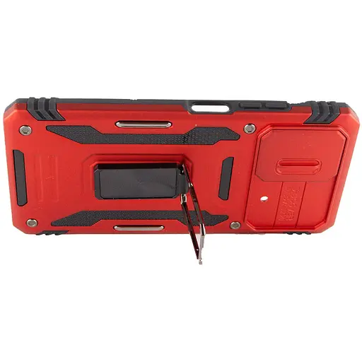 Ударопрочный чехол Camshield Army Ring для Xiaomi Poco X5 5G / Note 12 5G Красный / Red - фото 5