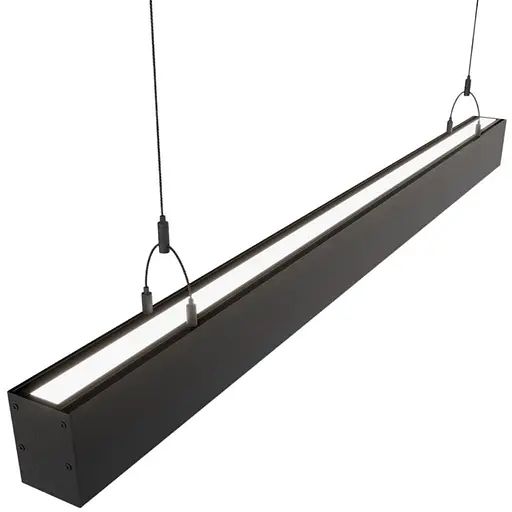 Двухсторонний линейный LED светильник X-LED 2-LSN-105db управляемый 105 Вт черный