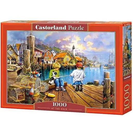 Пазл Castorland Рыбалка на пристани 1000 эл. (C-104192)