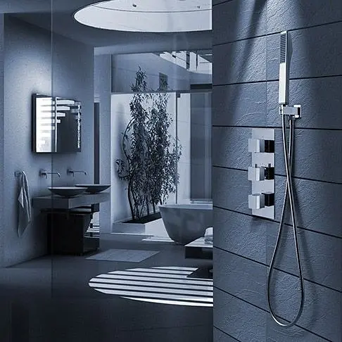 Душова система Rea Brito хром REA-P0801, Хром - фото 2