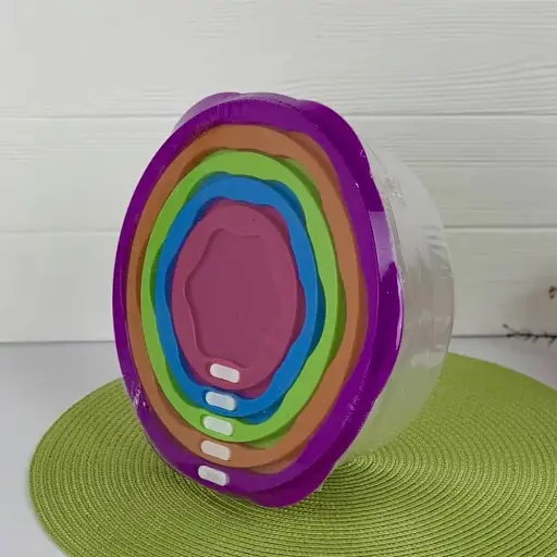 Набор контейнеров Frico FRU-828 с крышкой 5 шт. пластиковые   - фото 2