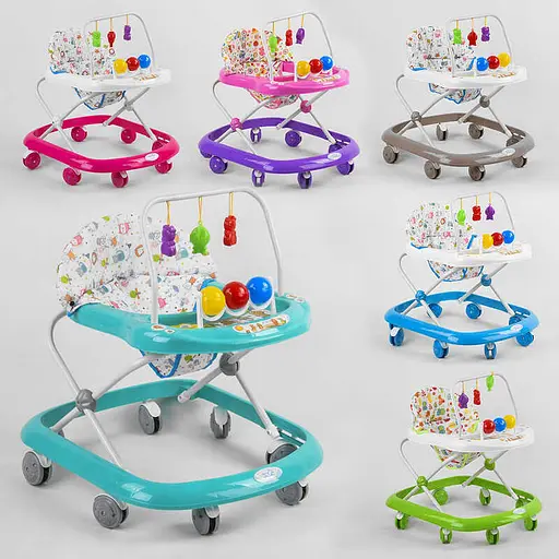 Ходунки Joy, музыкальная панель, 992 (в ассортименте) - фото 2