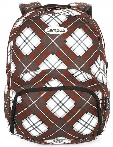 Небольшой городской рюкзак 15L City Cruiser в клетку Campus 36x26x12 см sum0021310 - фото 3