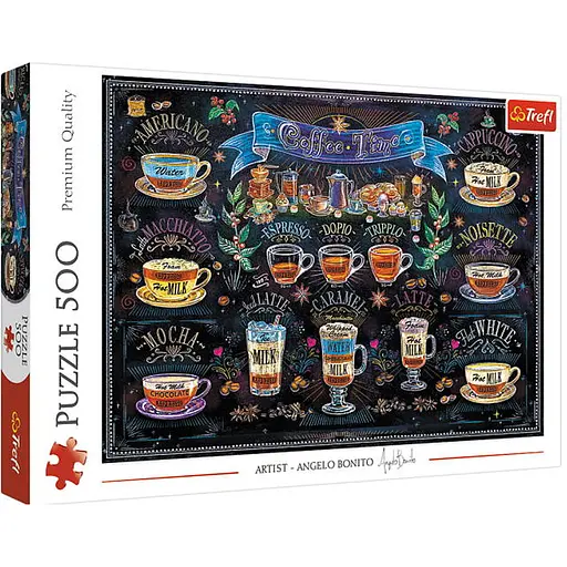 Пазл Trefl Время пить кофе 500 эл. (37449) - фото 1