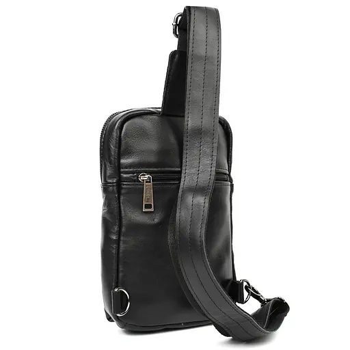 Кожаный рюкзак слинг рюкзак на одну шлейку TARWA 27.5х18х4 см sum0028231 - фото 4