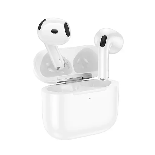 Бездротові навушники Hoco EW84 True wireless stereo headset, BT5.4, 35mAh, 300mAh, 6h, white - фото 3