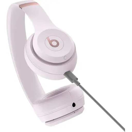 Наушники с микрофоном Beats by Dr. Dre Solo 4 Cloud Pink (MUW33) - фото 2