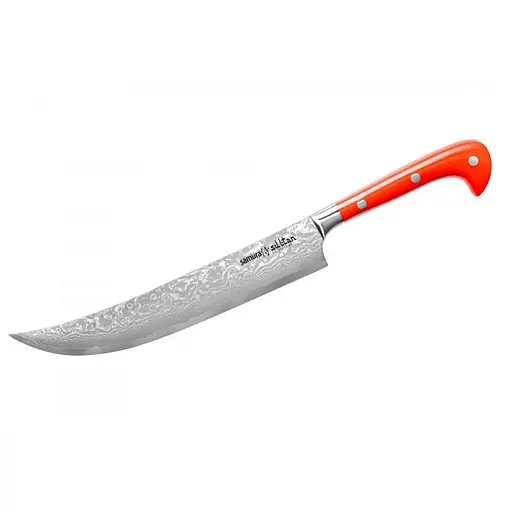 Ніж кухонний для нарізки, 210 мм, Samura "Sultan" (SU-0045DBR) red
